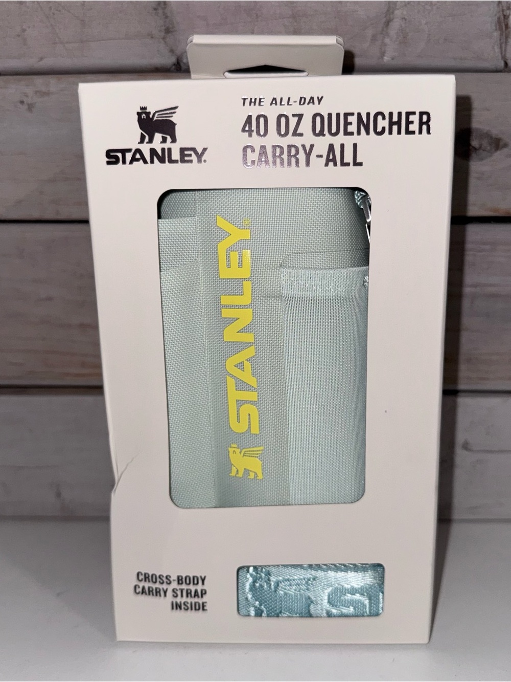 Stanley The All Day 40 oz Quencher Carry-All - Mist - NWT
